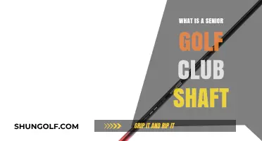 Understanding Senior Golf Club Shafts: Benefits and Selection Guide