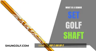 Unveiling the Secrets of Senior Set Golf Shafts: A Comprehensive Guide