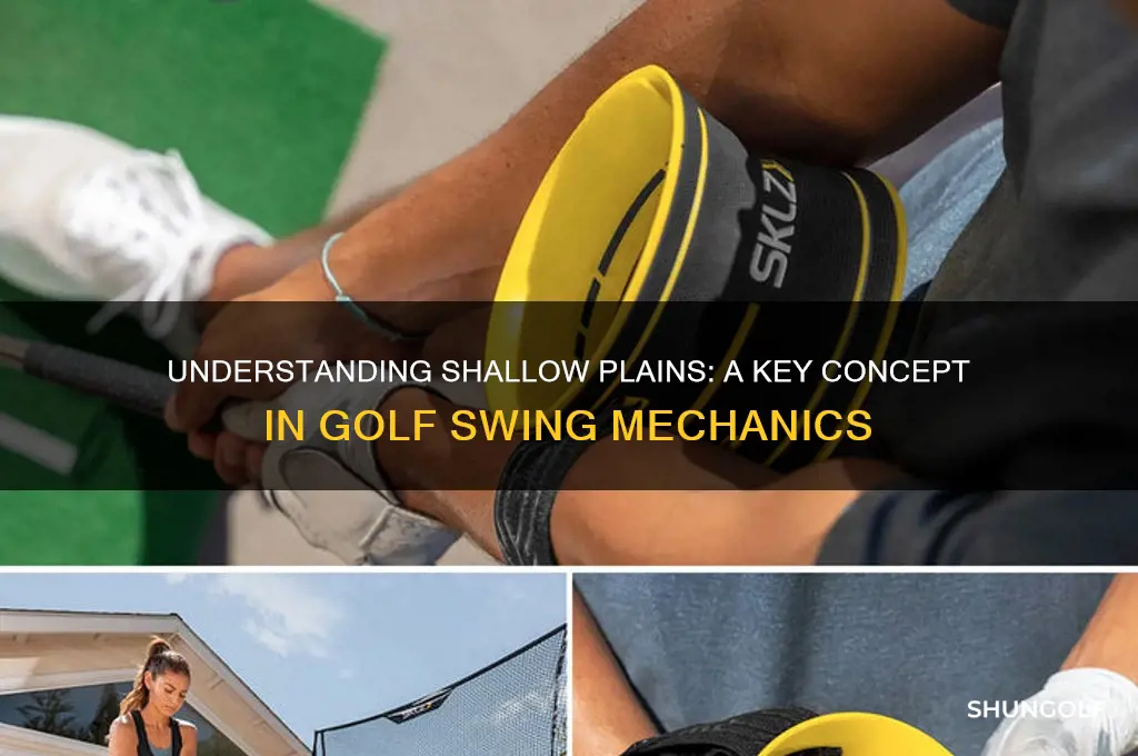 what is a shallow plain in golf