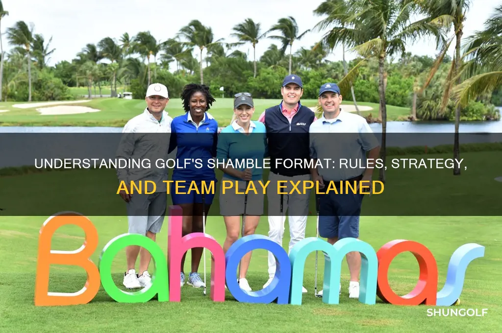 what is a shamble format in golf