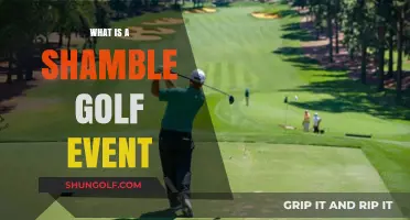 Shamble Golf Event: A Fun Team Format