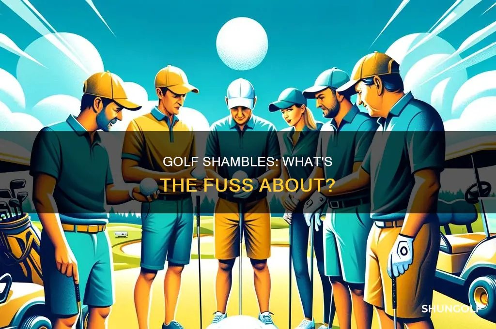 what is a shambles in golf