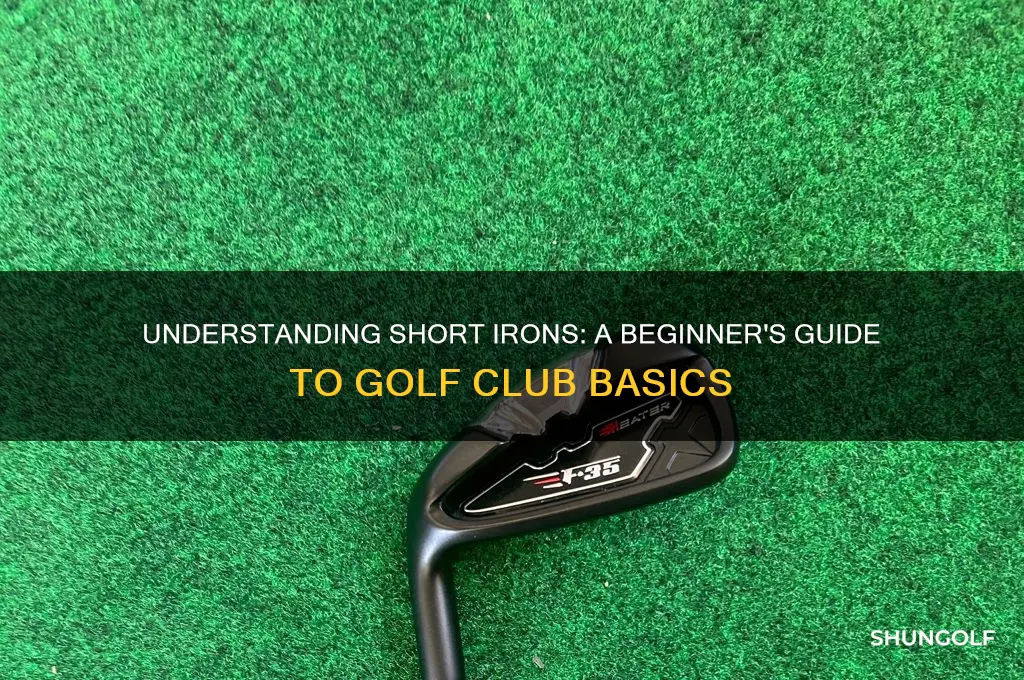 what is a short iron in golf