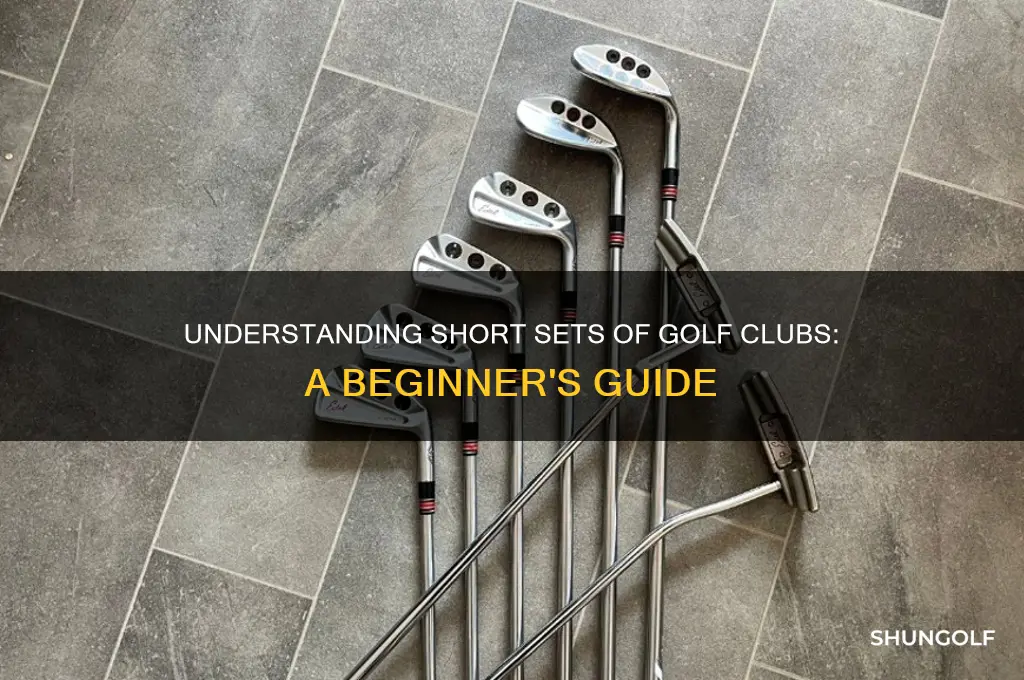 what is a short set of golf clubs