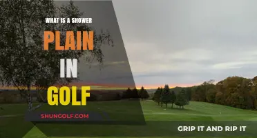 Understanding the Shower Plain: A Crucial Aspect of Golf Swing Mechanics