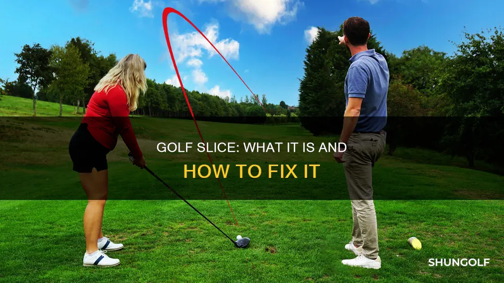 what is a slice golf