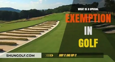Understanding Special Exemptions in Golf: Rules, Eligibility, and Impact