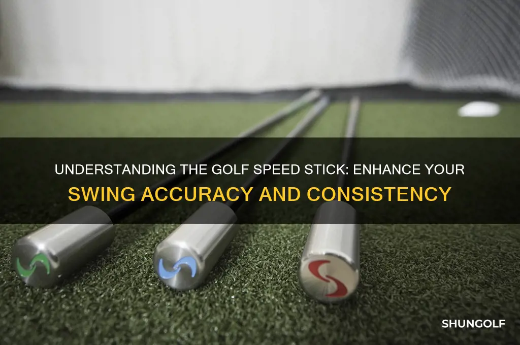 what is a speed stick in golf