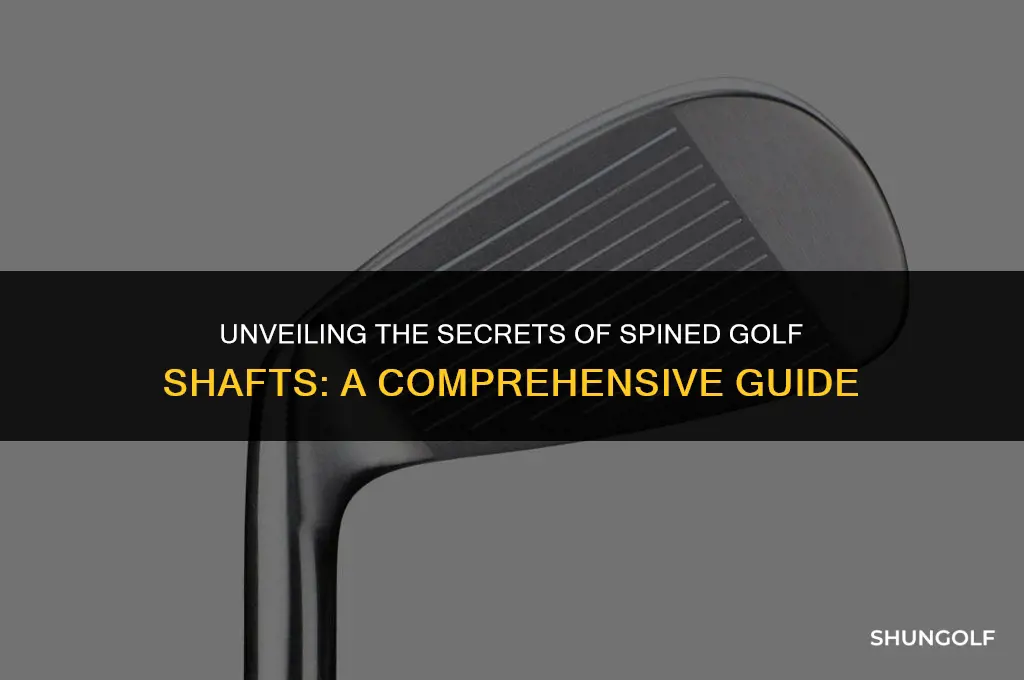 what is a spined golf shaft