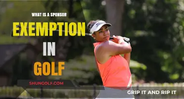 Understanding Sponsor Exemptions in Golf: A Comprehensive Guide
