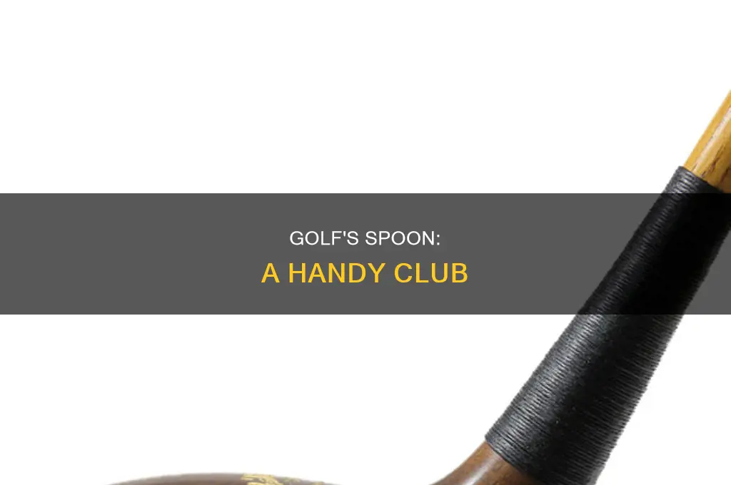 what is a spoon in golf
