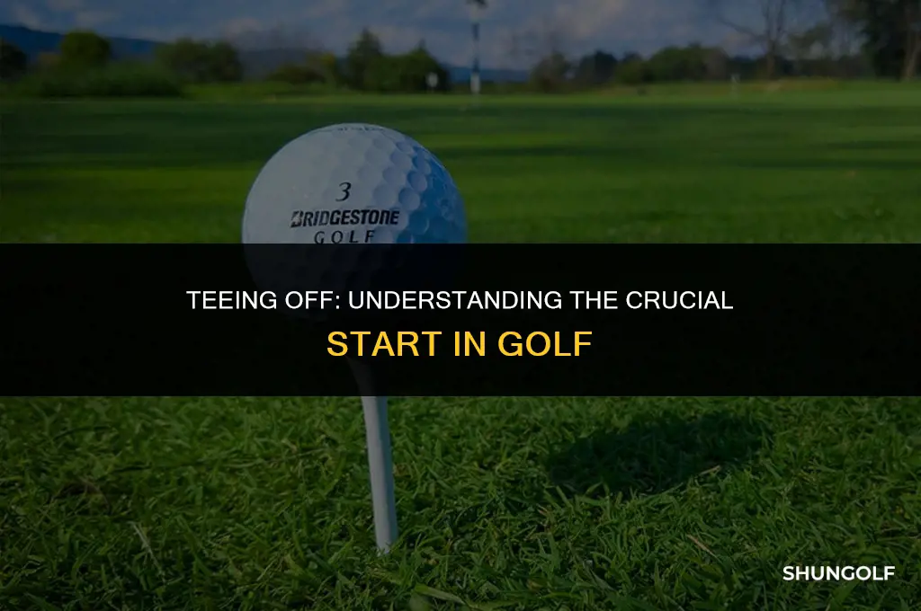 what is a start in golf