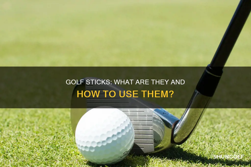 what is a stick in golf