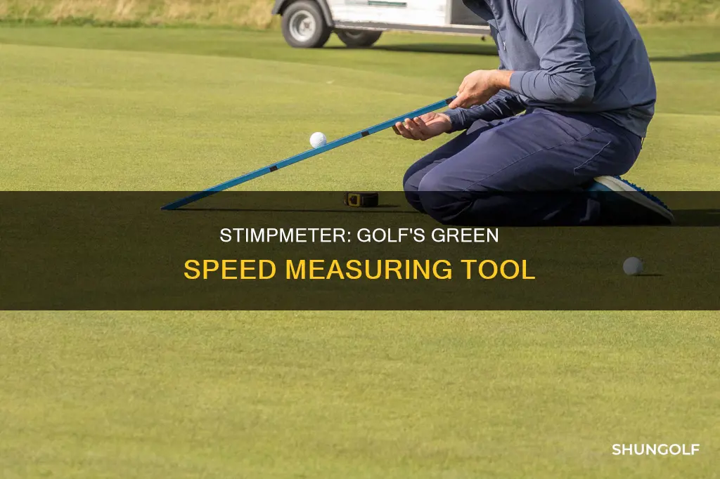 what is a stimpmeter in golf