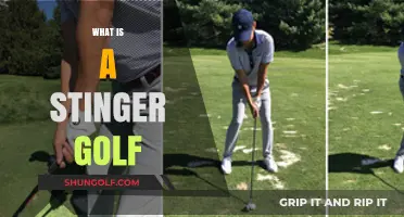 Golf's Stinger Shot: A Low-Flying, Controlled Strike