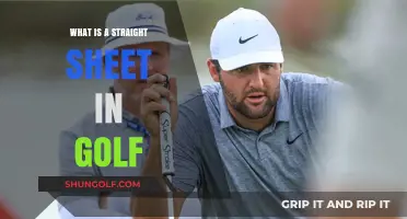 Understanding the Straight Sheet: A Golf Scoring Essential Explained