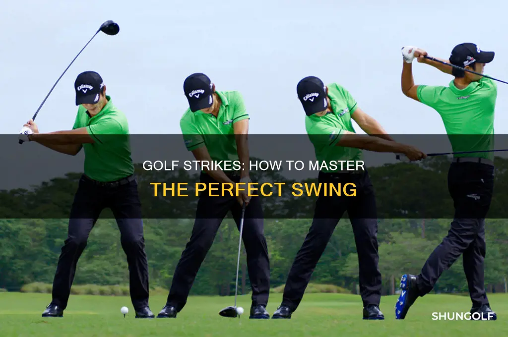 what is a strike in golf