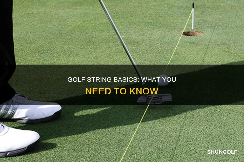 what is a string in golf
