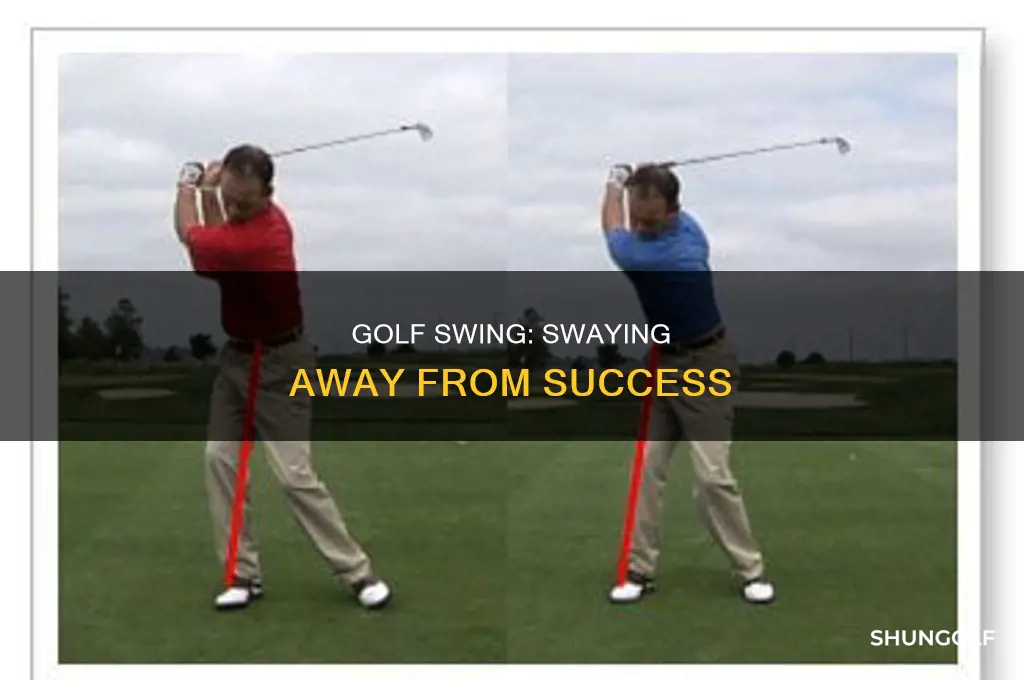 what is a sway in golf