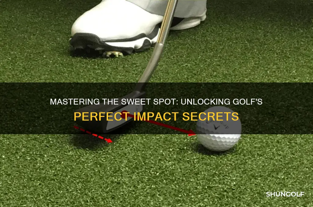 what is a sweet spot in golf