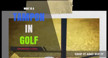 Golf Tampons: What Are They and Why Are They Used?