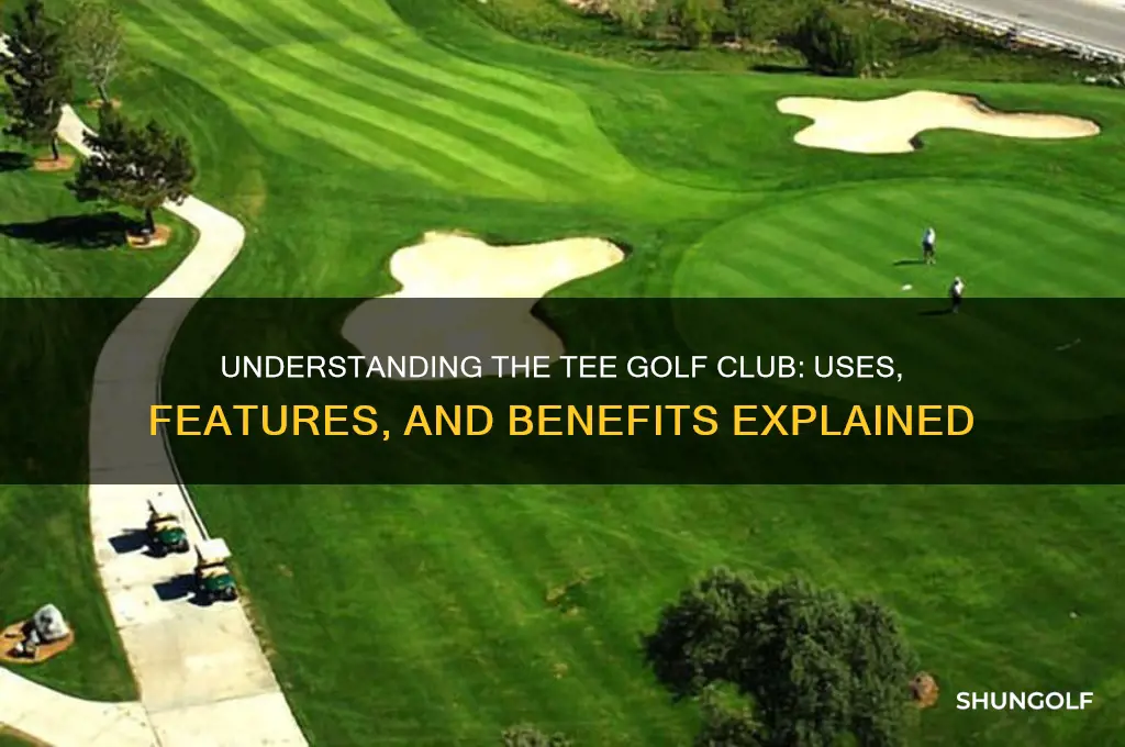 what is a tee golf club