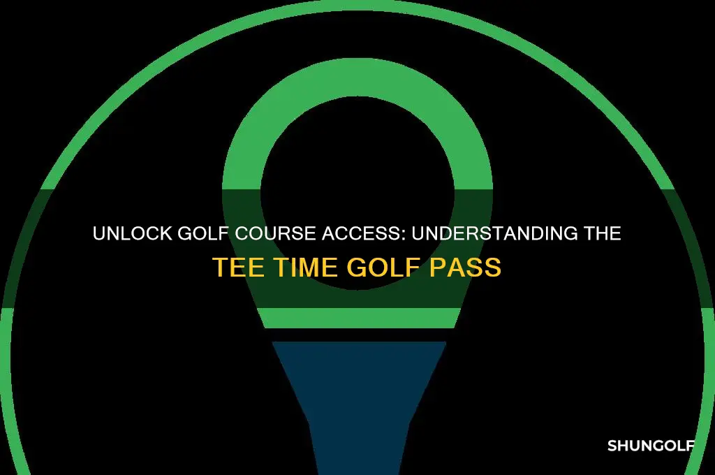 what is a tee time golf pass