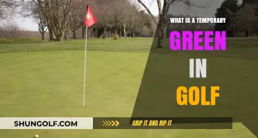 Understanding Temporary Greens in Golf: Purpose, Rules, and Impact