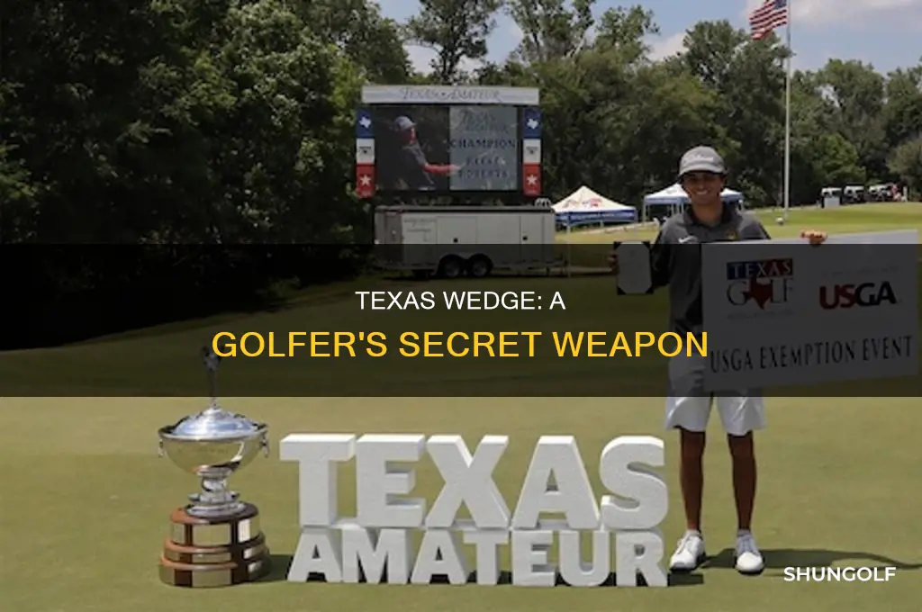 what is a texas wedge golf