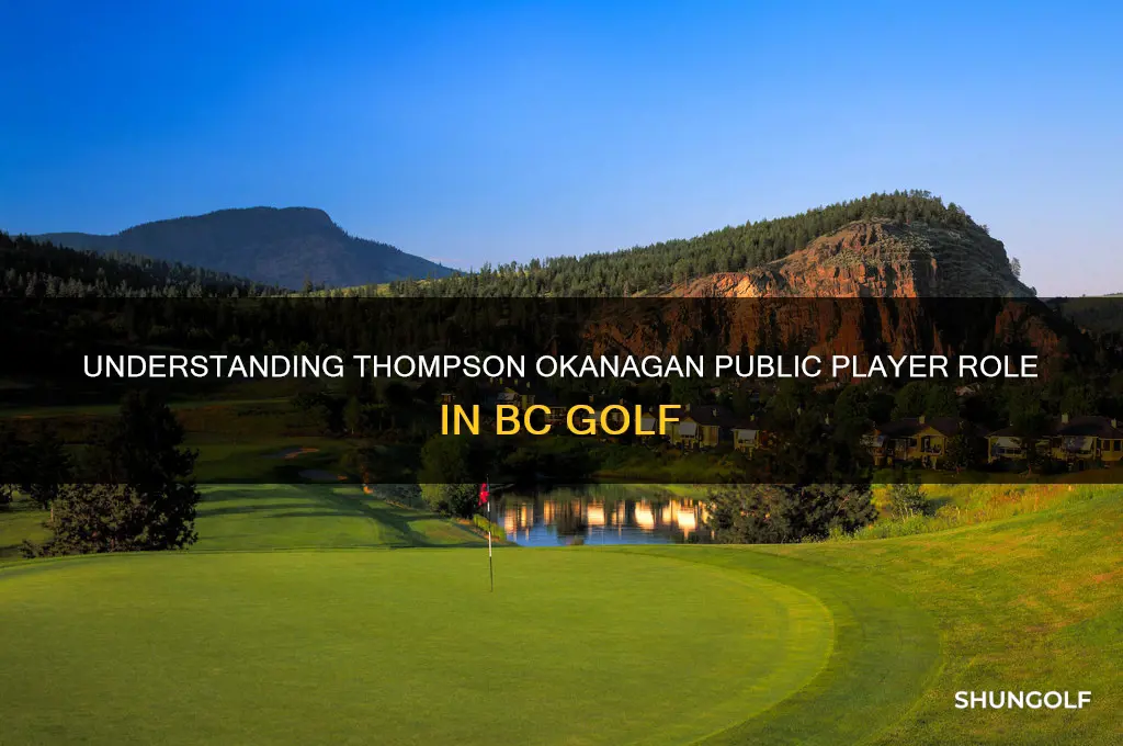 what is a thompson okanagan publicplayer in golf bc
