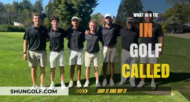Understanding Golf's Tiebreaker: What's a Tie in Golf Called?