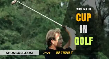 Understanding the Tin Cup: A Golfer's Guide to This Classic Tool
