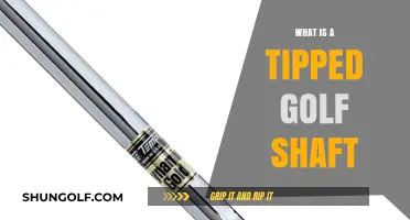 Understanding Tipped Golf Shafts: A Beginner's Guide