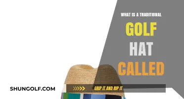 The Classic Golf Hat: Unveiling the Name of Tradition