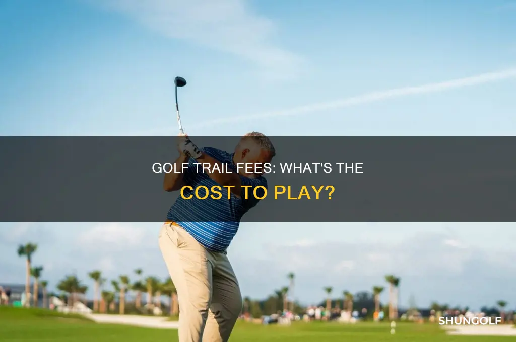 what is a trail fee golf