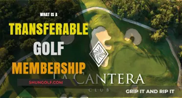 Golf Membership: Transferable Access to Courses