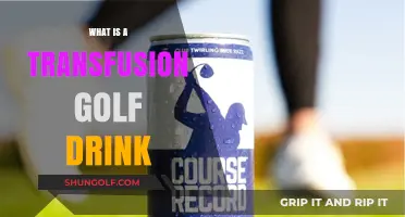 Golf Drink Transfusion: Energy Boost for Golfers