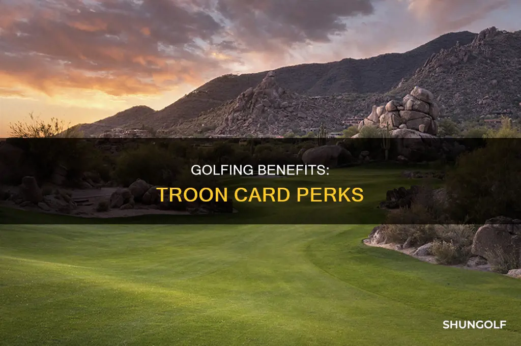 what is a troon golf card