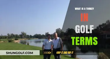Understanding the Turkey: A Unique Golf Scoring Term Explained