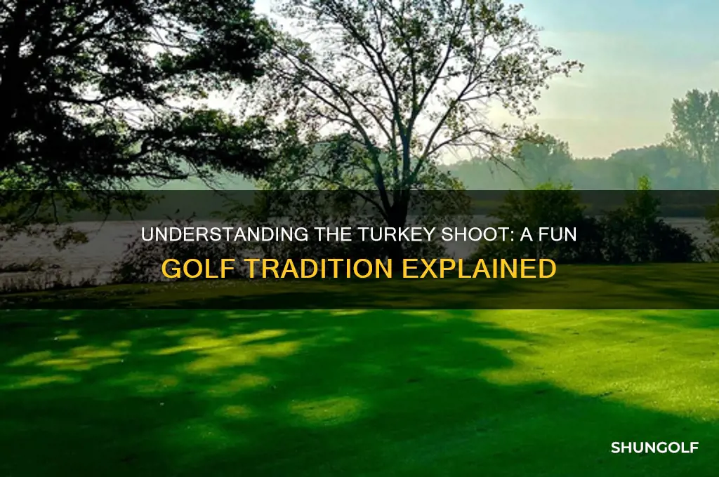 what is a turkey shoot in golf