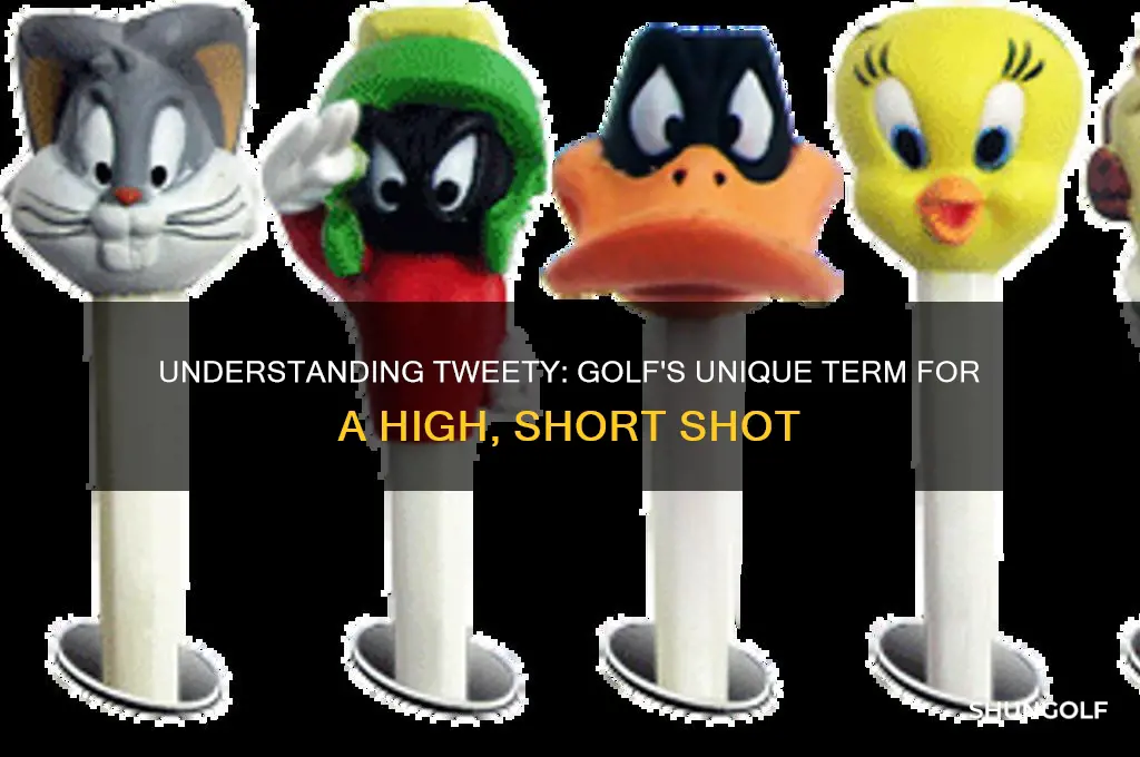what is a tweety in relation to golf