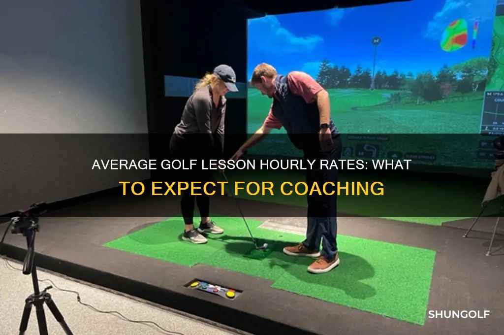 what is a typical hourly rate for golf lessnos