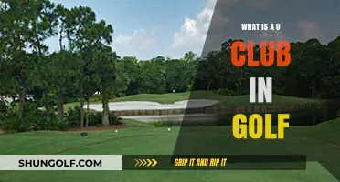 Understanding the U Club: A Beginner's Guide to Golf's Unique Tool