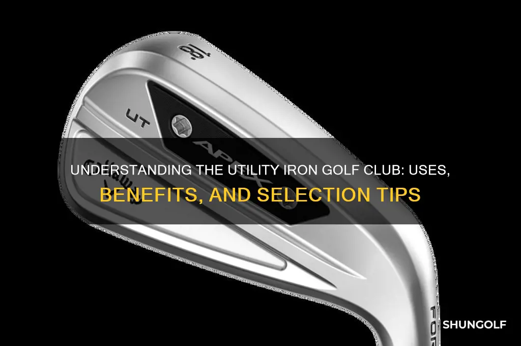 what is a utility iron golf club