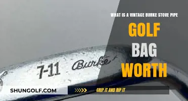 Exploring the Value of Vintage Burke Stove Pipe Golf Bags