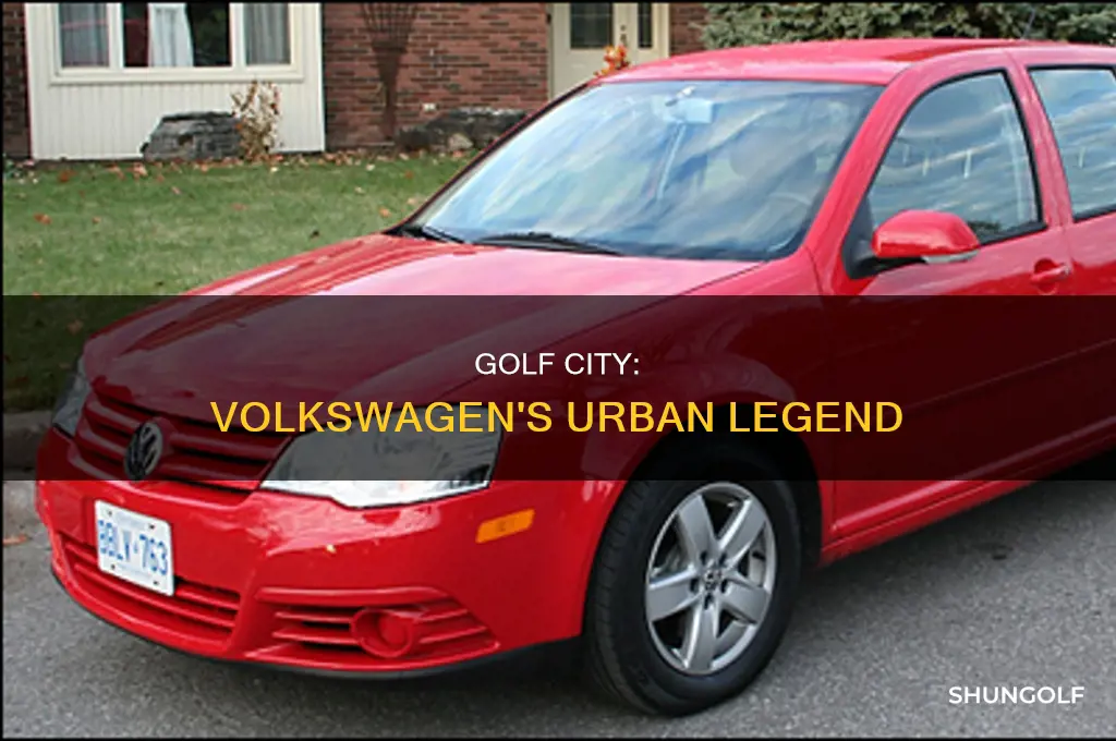 what is a volkswagen golf city