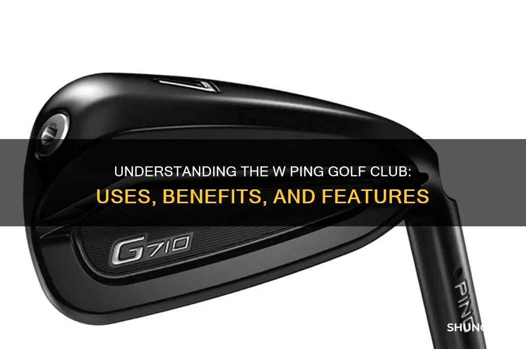 what is a w ping golf club