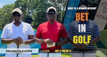 Golf's Unique Winner: Triumph Without a Bet Explained