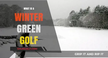 Golfing in Winter: Keeping the Green Open
