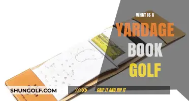 Yardage Book Golf: A Golfer's Visual Guide